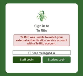 A screen shot of a login

Description automatically generated